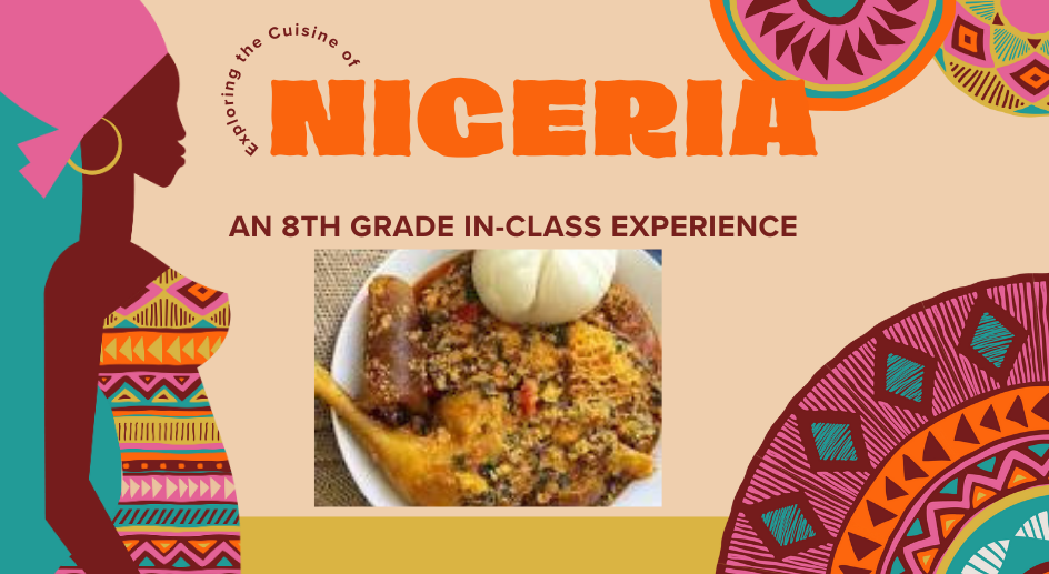  Title page with picture of a popular Nigerian Dish.